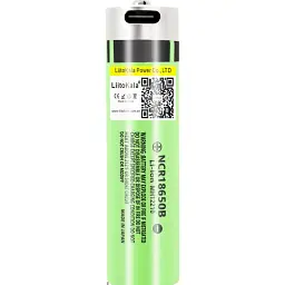 Аккумулятор LiitoKala Li-ion 18650 3400mAh с USB Type C
