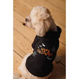 Толстовка для собак Pet Fashion Halloween М чорна - мініатюра 4