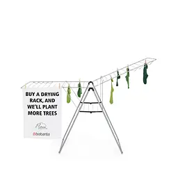 Сушарка для білизни Brabantia Drying підлогова 25 м сіра (403484) - мініатюра 8
