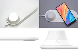 Нічник + бездротовий зарядний пристрій HuiZuo Wireless Charging Night Light (YLYD04YI, YLYD0401W0CN) - мініатюра 5