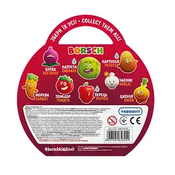 Стретч-іграшка у вигляді овоча BORSCH 41/CN23 у дисплеї - мініатюра 11
