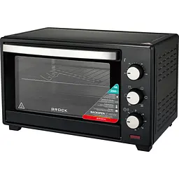 Електрична піч BROCK TO 4801 BK 2000Вт/ 48л/ механічне керування/чорна