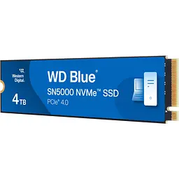 SSD накопичувач WD Blue SN5000 4TB (WDS400T4B0E) [155567] - мініатюра 2
