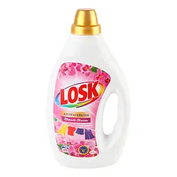 Гель для прання Losk Колор Ароматерапія Ефірні масла та аромат Малазійської квітки, 1.26 л - мініатюра 6