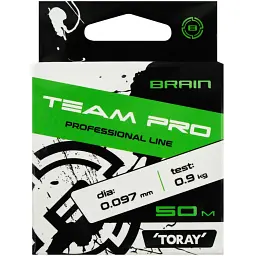 Волосінь Brain Tea м Pro 50 м (clear) 0.097 мм 0.9 кг - мініатюра 2