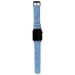 Ремінець Bling World Rock Diamond для Apple Watch 38/40/41/42mm(ser.10) Блакитний - мініатюра 2