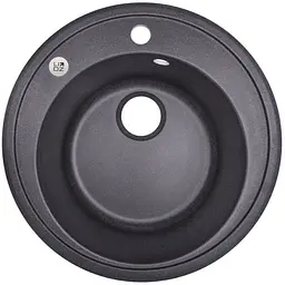 Кухонна мийка Lidz D510/200 BLA-03 (LIDZBLA03D510200)