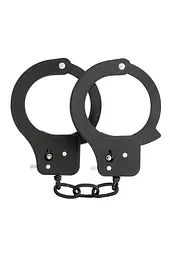 Наручники Bondx Metal cuffs, Black, Білий, One Size