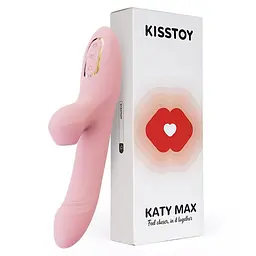 Вібратор-кролик KisToy KISSTOY Katy Max - мініатюра 5