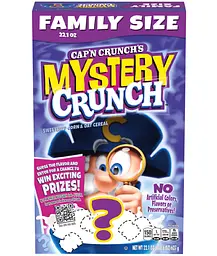 Сухий сніданок Cap'n Crunch's Mystery Crunch Sweetened Corn and Oat Cereal 627г
