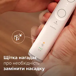 Електрична зубна щітка Philips Sonicare HX7400/06 серії 6100 біла - мініатюра 10
