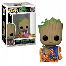 Фігурка Funko Pop I am Groot Groot with Cheese Puffs 10 см (FP IG G 1196) - мініатюра 2