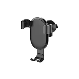 Універсальний автотримач ColorWay Metallic Gravity Holder Black (CW-CHG01-BK) - мініатюра 3
