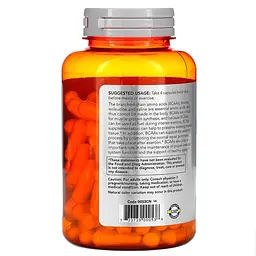 Амінокислота BCAA NOW Branched Chain Amino Acids, 120 капсул - мініатюра 3