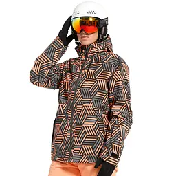 Жіноча куртка Rehall Kiki Womens 2023 XS Сірий-Рожевий