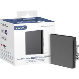 Розумний вимикач Aqara Smart Wall Switch H1 Grey (WS-EUK01) Global EU [111939] - мініатюра 5