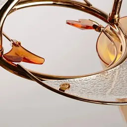 Люстра стельова Brille класична E14 40W G (LK-355C/2) - мініатюра 3