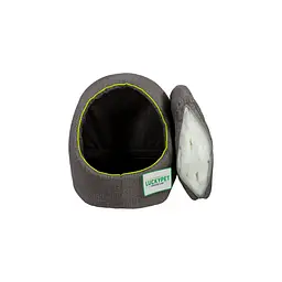 Будка Lucky Pet Аліса №1, 36х37х32 см, сірий - мініатюра 2