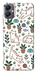 TPU чохол Demsky Cats pattern для Samsung Galaxy A05