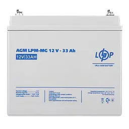 Акумулятор мультигелевий LPM-MG 12V - 33 Ah - мініатюра 4