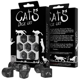 Набір кубиків CATS Modern Dice Set: Waffle , 7 шт. (RCAT05)