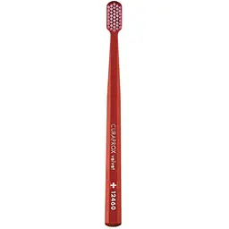 Зубна щітка Curaprox Velvet 12460 червона з рожевим - мініатюра 2