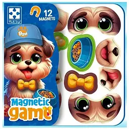 Гра розвиваюча VLADI TOYS "Емоції Песика" магнітна VT3220-04