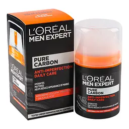 Крем для обличчя L'Oreal Paris Men Expert Pure Power Anti-Imperfection Moisturiser Зволожуючий 50 мл - мініатюра 6