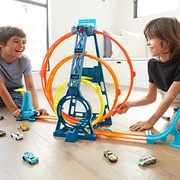 Трек Hot Wheels Track builder Потрійна петля (GLC96) - мініатюра 4