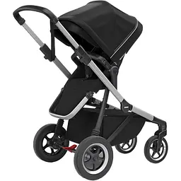 Детская коляска Thule Sleek Aluminum/Midnight Black [11000002] [107618] - мініатюра 3