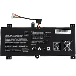 Батарея для ноутбука Asus C41N1731 (ВЕРСИЯ 1 СМОТРЕТЬ НА УШКИ) (ROG Strix Scar II GL504GM GL504GV) 15.4V 3400mAh 52Wh Чорний - мініатюра 3