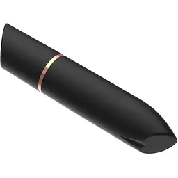 Віброкуля-помада Adrien Lastic Rocket Black дискретна для точкової стимуляції клетора - мініатюра 3