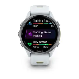 Смарт-годинник Garmin Forerunner 970 Whitestone/Amp Yellow (010-02969-11) - мініатюра 4