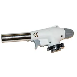 Газовий пальник із п'єзопідпалом Flame Gun 920 Білий, кулінарний пальник для балона — фломбер - мініатюра 2