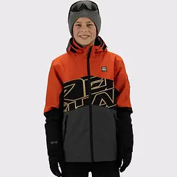Куртка дитяча Rehall Jonny Junior 2026 140 Сірий-Помаранчевий