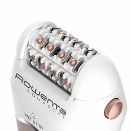 Епілятор Rowenta Aquasoft Wet&Dry пінцетний, акумуляторний , пінцет.-24, волог.+сух., насадок-4, пудровий - мініатюра 3