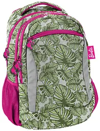 Рюкзак жіночий Paso Barbie Tropical Leaves BAL-2808 25L Різнокольоровий