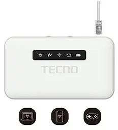 LTE Wi-Fi роутер 3G/4G Tecno TR118 - мініатюра 2