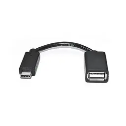 Перехідник OTG USB 2.0 AF to USB-C 0.1m REAL-EL (EL123500030)