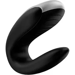 Смарт-вібратор для пар Satisfyer Double Fun Partner Vibrator Black (SO5058) [95355] - мініатюра 4