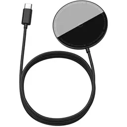Бездротова зарядка для iPhone 12 13 Baseus Simple Mini Magnetic Wireless Charger For IP12