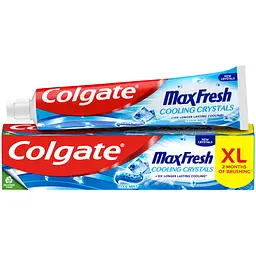 Зубная паста Colgate Max Fresh Cooling Crystals Освіжаючі кристали 125 мл (851105) - мініатюра 3
