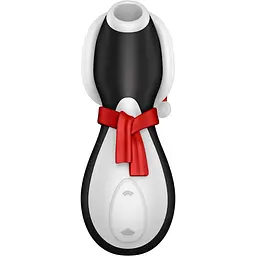 Вакуумний стимулятор Satisfyer Penguin Holiday Edition - мініатюра 2
