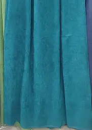 Комплект штор мікровелюр ультрамарин 2 шт 250х270 - мініатюра 3