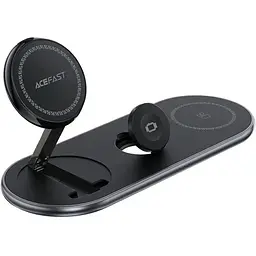 БЗП Acefast E19 Qi2 desktop 3-in-1 Black