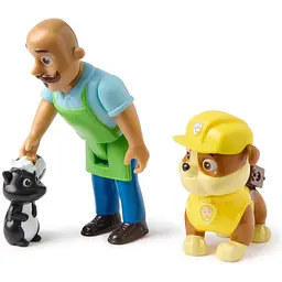 Набір колекційних фігурок Paw Patrol Цуценя-рятівник Кремез, містер Портер та скунс (SM97242/6072996) - мініатюра 4