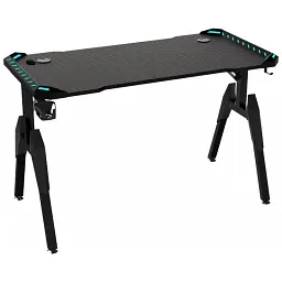 Комп'ютерний стіл GT Racer (T-1444 (140x60x73) Black) - мініатюра 2