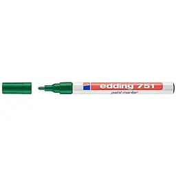 Маркер Edding Paint 1-2 мм круглий зелений (e-751/04)
