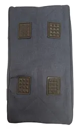 Дорожня сумка-лоукост Carbon 6300 колір синій - мініатюра 2