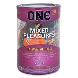 Упаковка 100 шт. One Mixed Pleasures